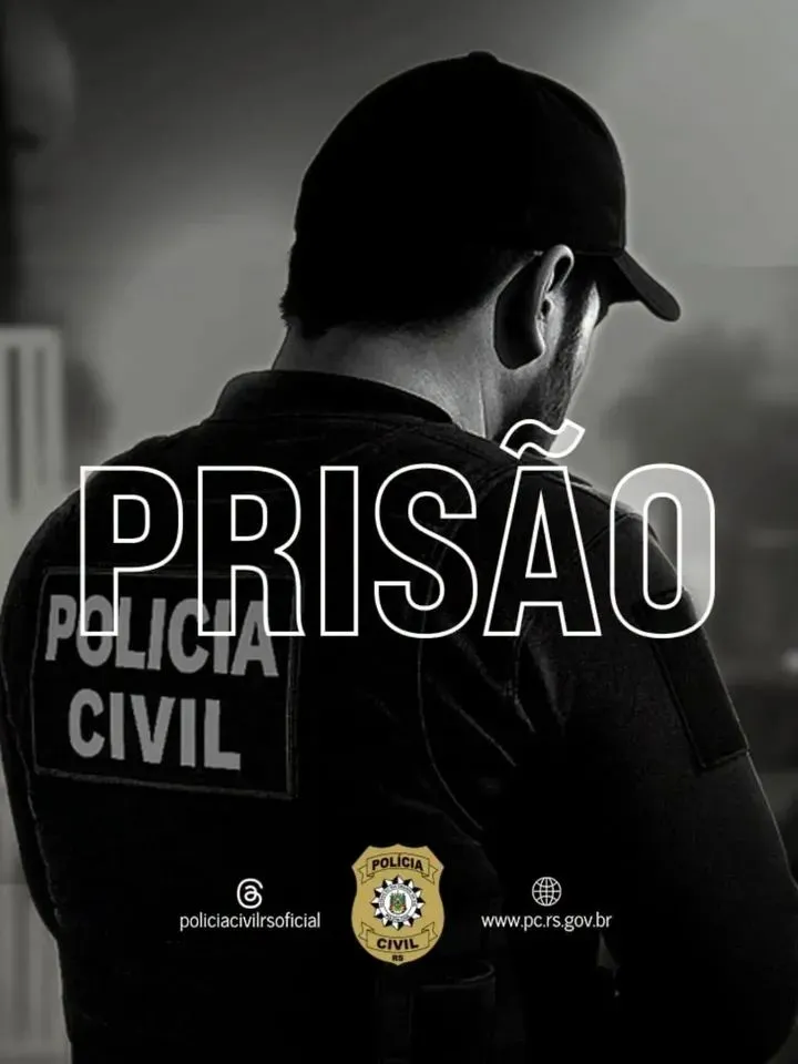 Polícia Civil cumpre mandado de prisão preventiva em Crissiumal  - RD Foco 