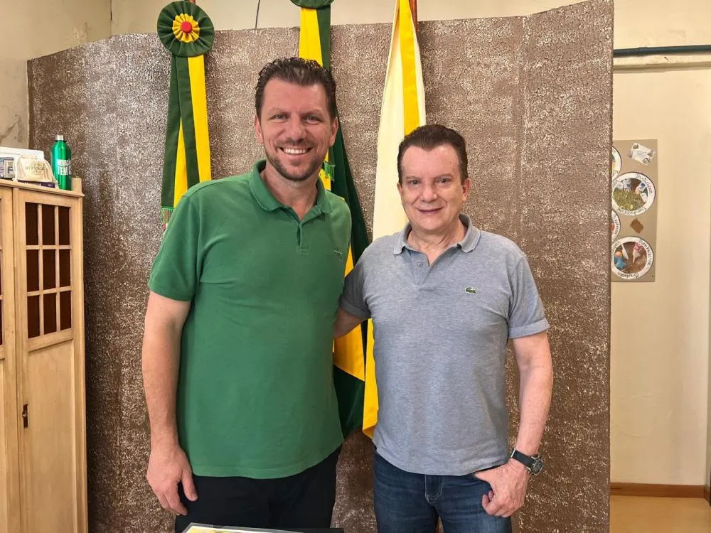 Vice-prefeito Rodrigo Ipê recebe visita do deputado Federal Celso Russomanno - RD Foco